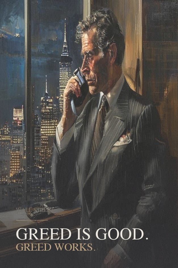 Greed Is Good — Wall Street