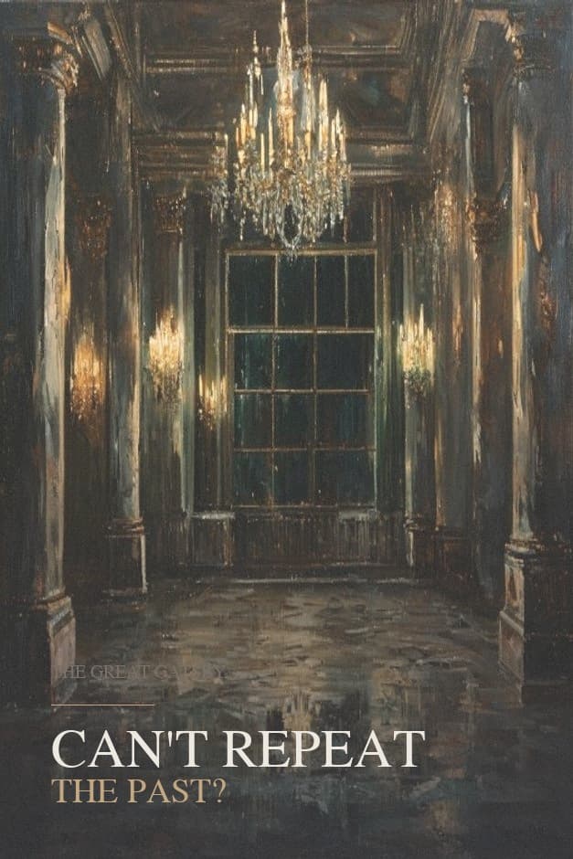Can't Repeat The Past — The Great Gatsby
